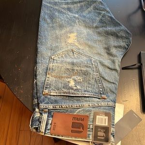 G-Star 3301 restored denim.  Brand new with tags, never worn.